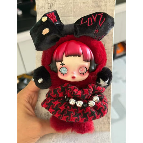 Skullpanda 6kHz Vinyl Plush Doll Pendant 2025 Limited Edition
