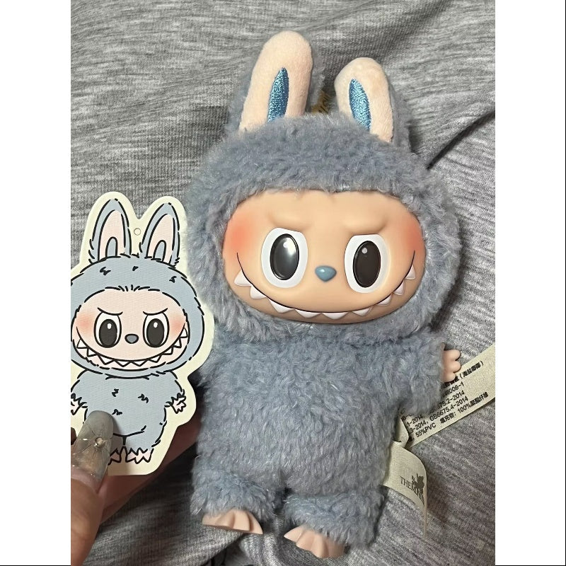 Labubu The Monsters Etciting Macaron Plush Series Sesame Bean