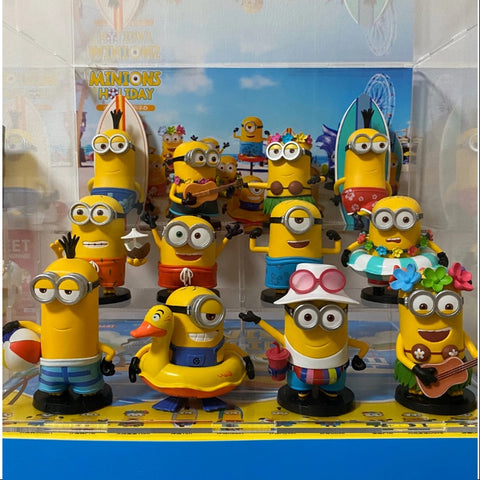 Minions Holiday Series Whole Set Opened