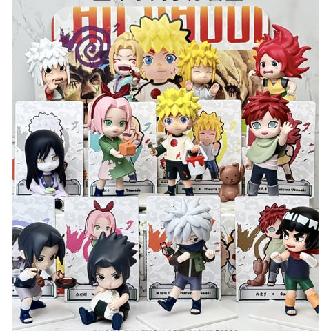 Naruto Shippuden Childhood Blind Box Series: Whole Set (Opened Box)