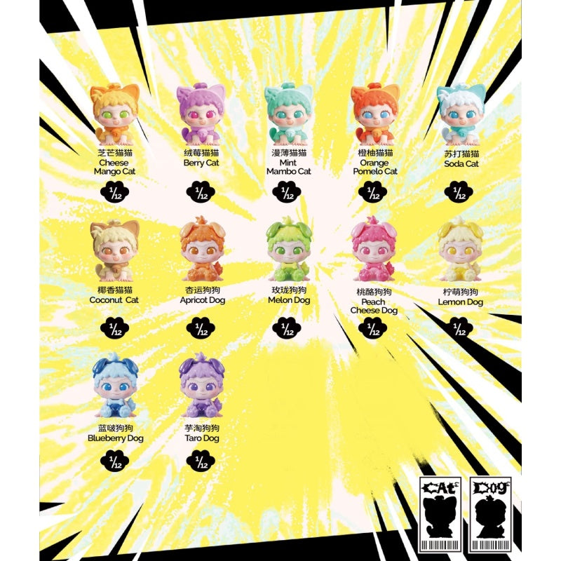 WAKUKU Playing With Cats & Dogs Series: Whole Set (Opened Box) | TOYSEZ Data