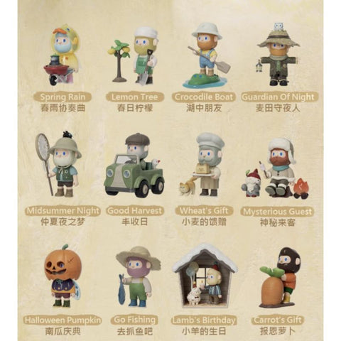 FARMER BOB On The Farm Blind Box Series: Whole Set (Opened Box