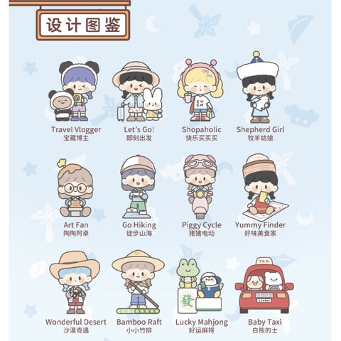 zZoton Travel Together Series Whole Set Opened