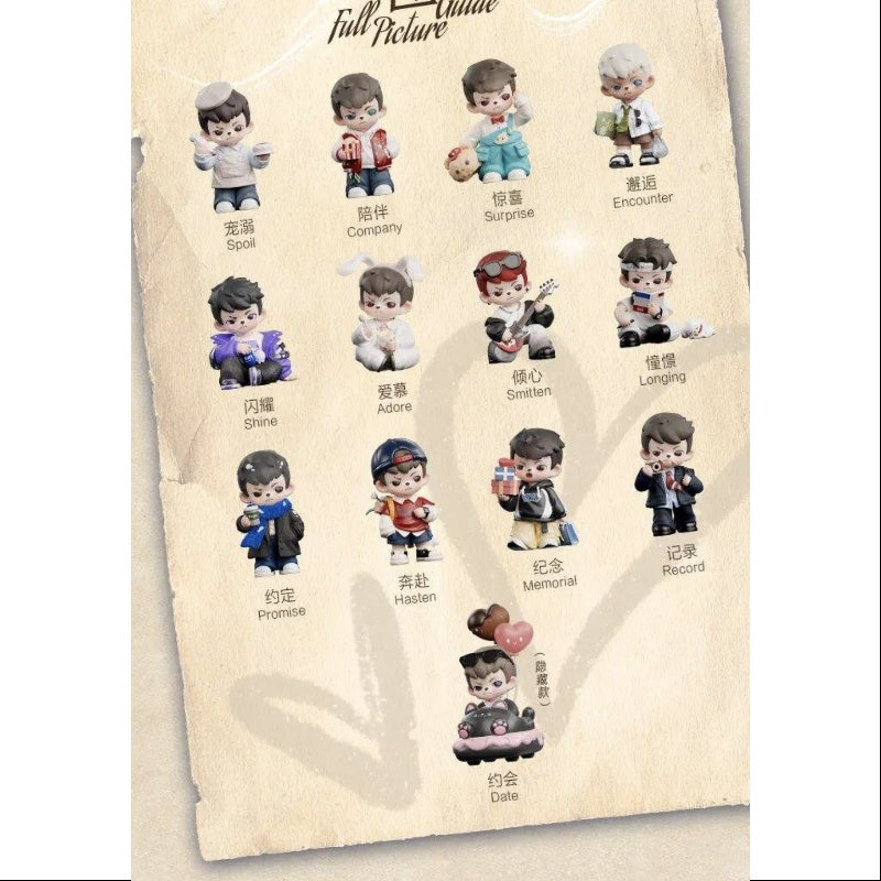 Boy Rayan Let's Date Series Whole Set Brand New With Plastic