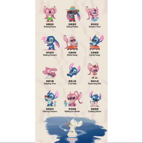 Disney Stitch on a Date Series Whole Set Brand New With Plastic