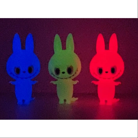 Labubu The Monsters Mini Zimomo Cone & Axis & Norm 2020 STS Set LIMITED(Glow in Dark)