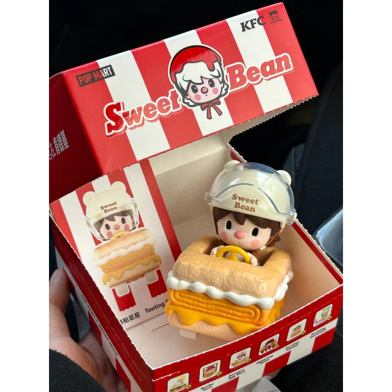 POPMART Sweet Bean × KFC Foodie Funhouse Sweet Bean x KFC Foodie Funhouse Series Tooting Panini – TOYSEZ