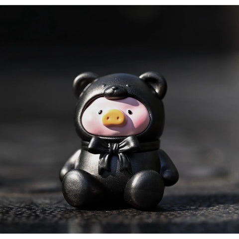 LuLu the Piggy Teddy Mini Season 1 Blind Bag Series: Nebulous Stardust Black (SR 1/20) (Confirmed Style)