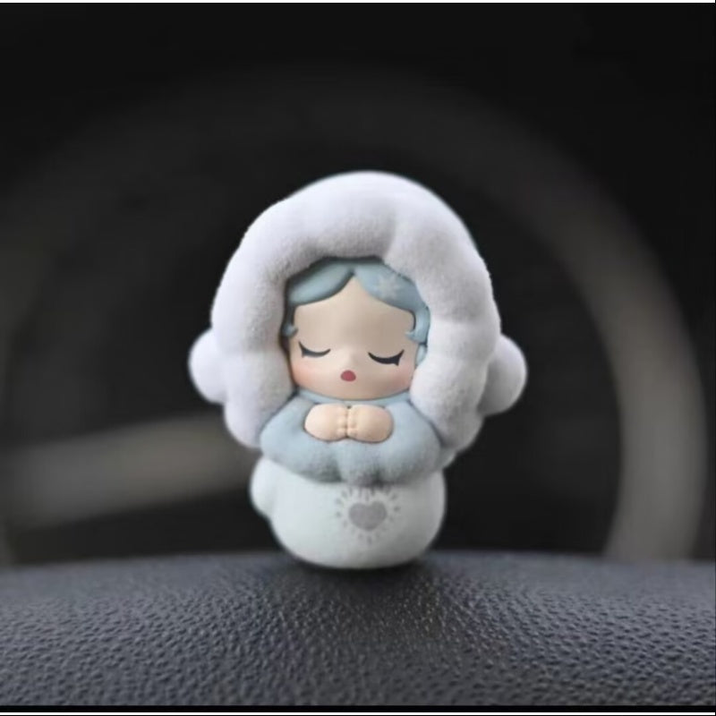 Skullpanda Pop Beans Fluffy & Cozy Series Secret Fuzzy Snowman