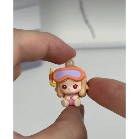 Chaka Pop Bean Island Vacation Blind Box Series: Floating Holiday (Confirmed Style)