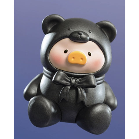 LuLu the Piggy Teddy Mini Season 1 Blind Bag Series: Nebulous Stardust Black (SR 1/20) (Confirmed Style)