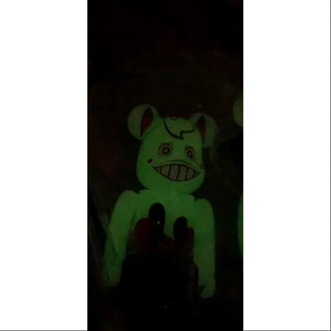 Bearbrick Series 37 SUPER Secret Aliens Park Glow in Dark 100%
