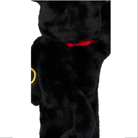 Bearbrick Lucky Cat Kigurumi Black 400% Be@rbrick 2024 Limited