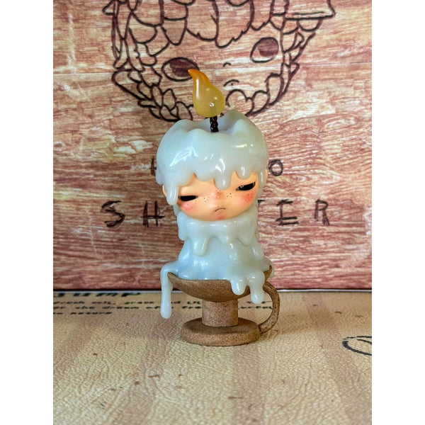 その他 POPMART HIRONO SHELTER candle clock Candleholder-POP MART Hirono Shelter Series Figure Model