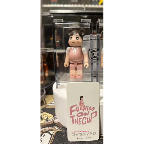 Bearbrick Series 34 Secret Fuchico on the Cup Pink 100%