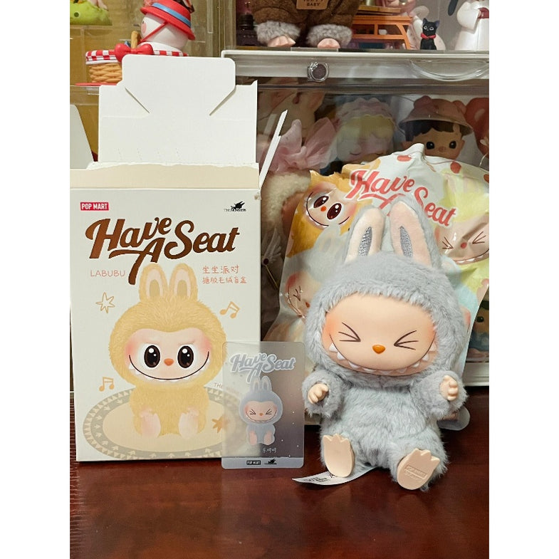 その他 POPMART 2set LABUBU Have A Seat+MACARON 2025 POP Mart Labubu The Monsters Have A Seat Summer Party