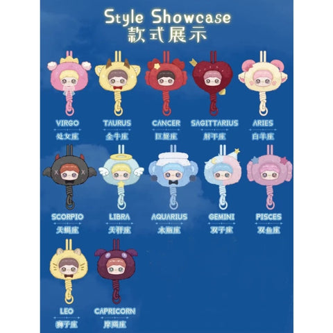 Maymei Horoscope Stories Vinyl Plush Series: Whole Set (Opened Box) | TOYSEZ Data
