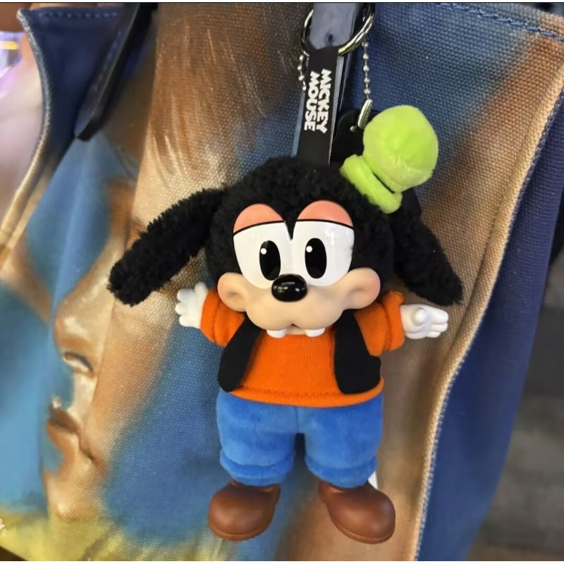Mickey Family Cute Together Keychain Series Figures Goofy