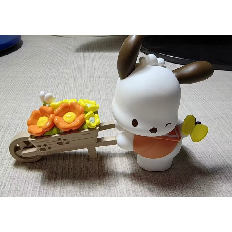 Sanrio Characters Pochacco Flower & Childhood Series Flower Cart