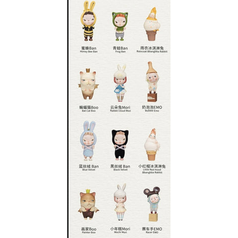 Sooya Overture 2.0 Blind Box Series: Whole Set (Opened Box)
