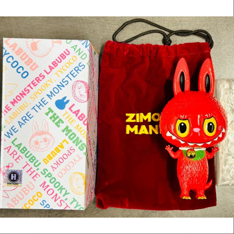 Labubu The Monsters Zimomo Maneki Red Tokyo WF 2020 LIMITED