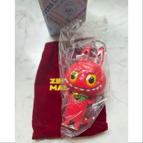 Labubu The Monsters Zimomo Maneki Red Tokyo WF 2020 LIMITED