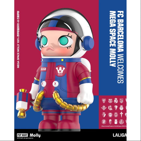 MEGA SPACE MOLLY 100% LALIGA Series FC Barcelona 2023 LIMITED