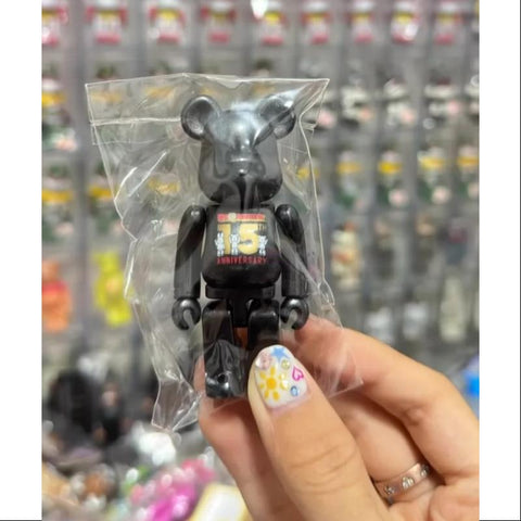 Bearbrick Series 32 SUPER Secret 15th Anniversary Black 100%