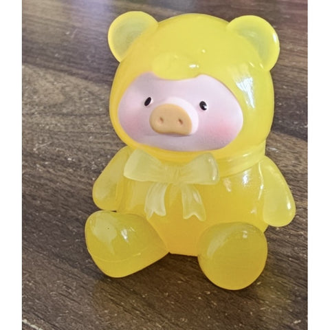 LuLu the Piggy Teddy Mini Season 1 Blind Bag Series: Luminous Dream Yellow (SR 1/20) (Confirmed Style)
