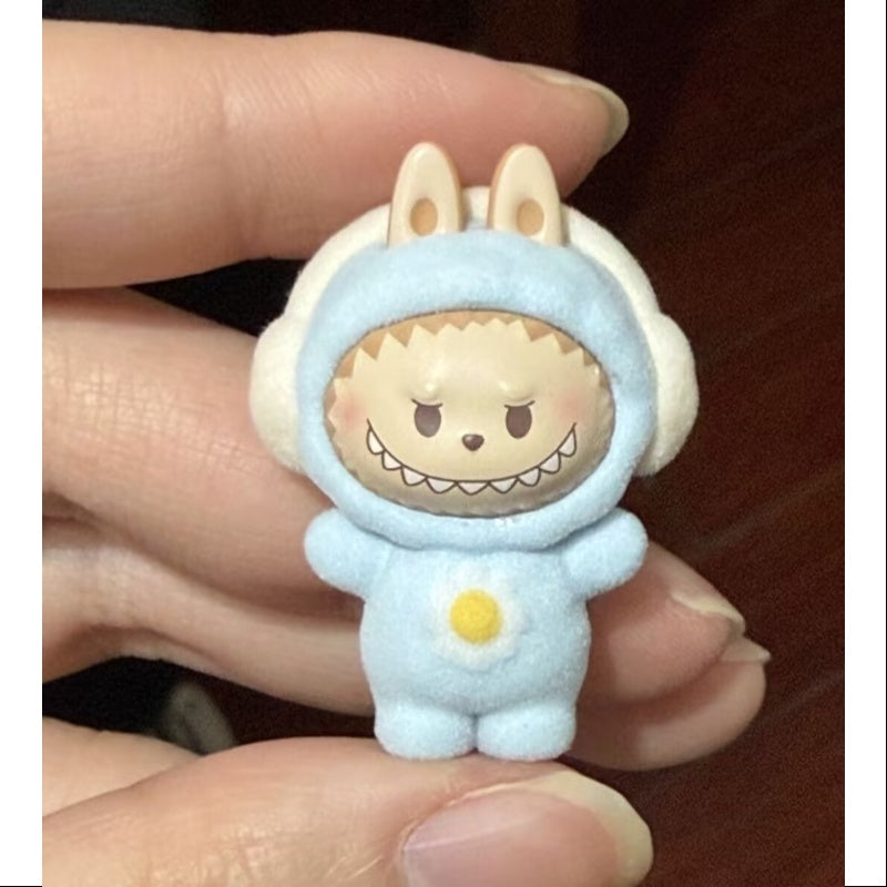 Labubu Pop Beans Fluffy & Cozy Series Secret Toasty Snow Baby