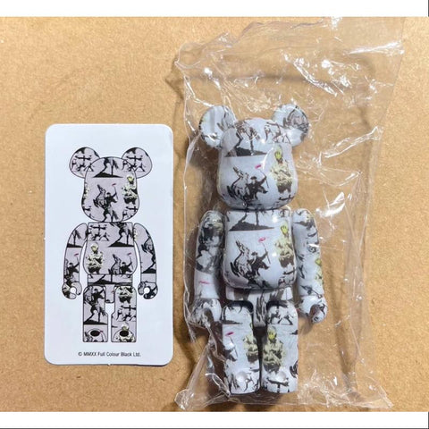 Bearbrick Series 41 SUPER Secret Banksy Brandalism 100%