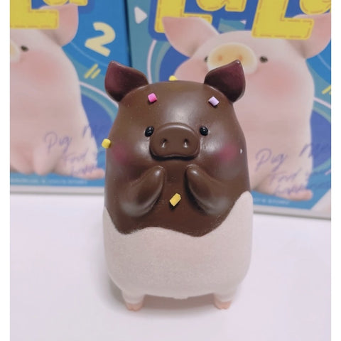 LuLu the Piggy Original Season 2 Blind Box Series: Standing Up Chocolate (Secret, 4/288)