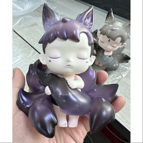 Hacipupu Nine Tailed Fox Purple Figurine Art Toy 2024 Limited