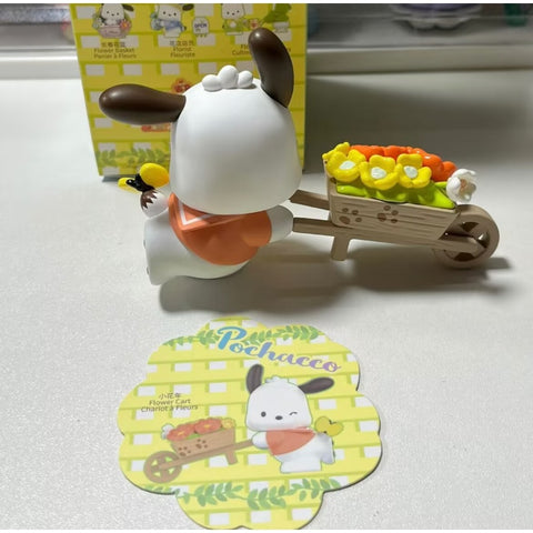 Sanrio Characters Pochacco Flower & Childhood Series Flower Cart