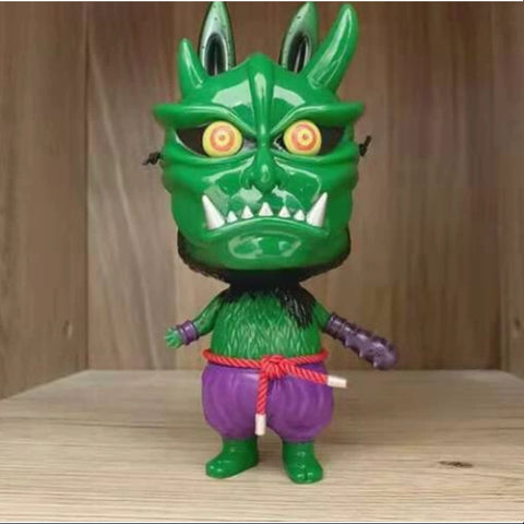 Labubu The Monsters X Oni Ninja Green 2019 LIMITED