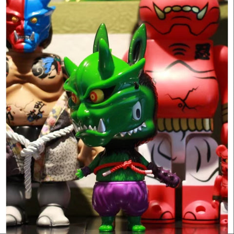 Labubu The Monsters X Oni Ninja Green 2019 LIMITED