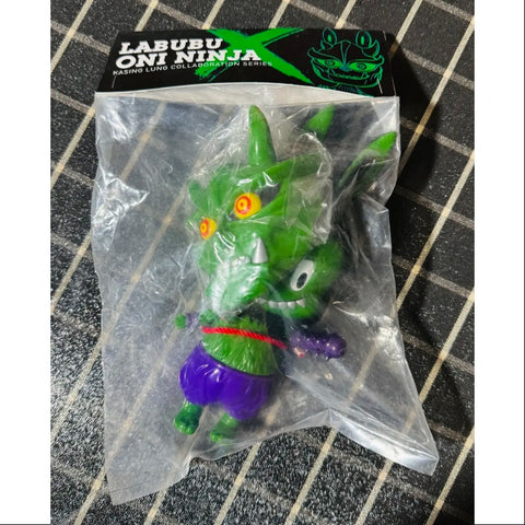 Labubu The Monsters X Oni Ninja Green 2019 LIMITED