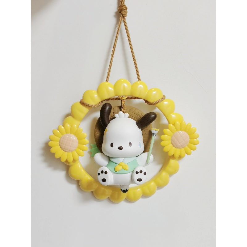 Sanrio Characters Pochacco Flower & Childhood Series Little Painter