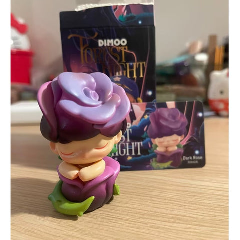 DIMOO Forest Night Series Dark Rose