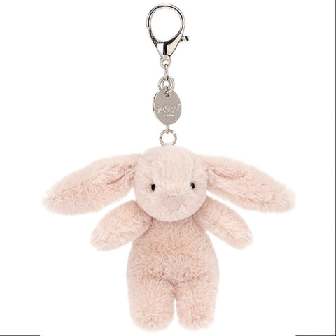 Bashful Beige Bunny Pink 2024 Jellycat Plush Bag Charm