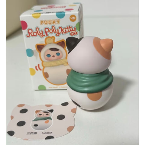 PUCKY Roly Poly Kitty Series Calico