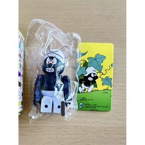 Bearbrick Series 49: Smurfs Black 100% (Secret Edition)