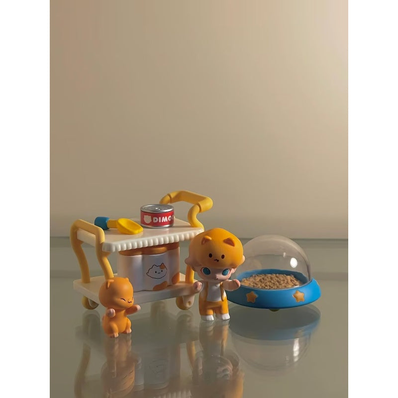Yellow Dimoo Cat DIMOO Cat Paradise Series Foodie – TOYSEZ