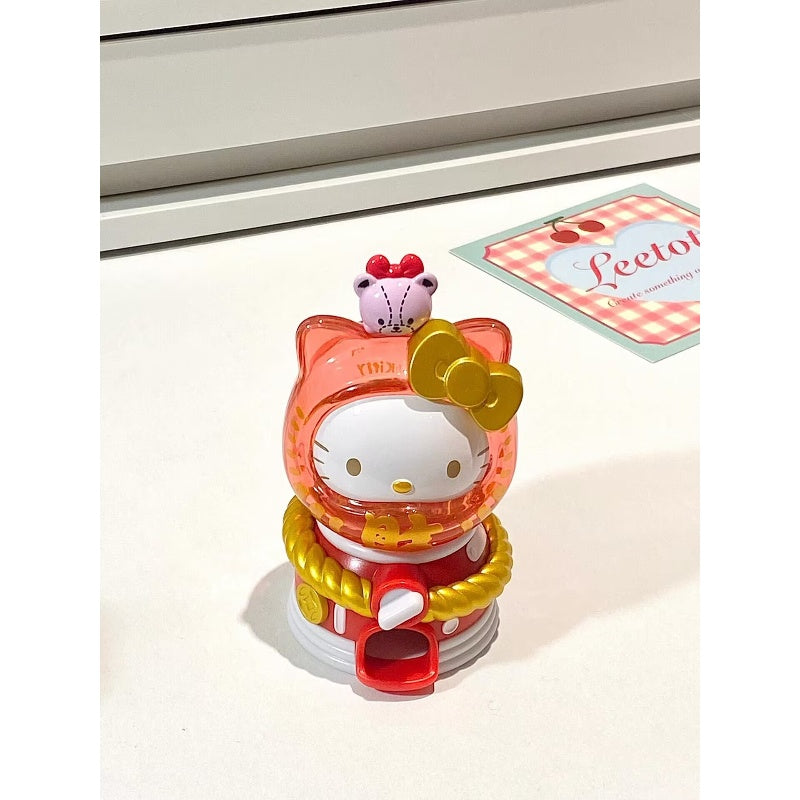 Sanrio Characters Wonderful Damo Gashapon Machine Series Hello Kitty