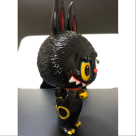 Labubu The Monsters Zimomo Maneki Black Hong Kong 2019 LIMITED