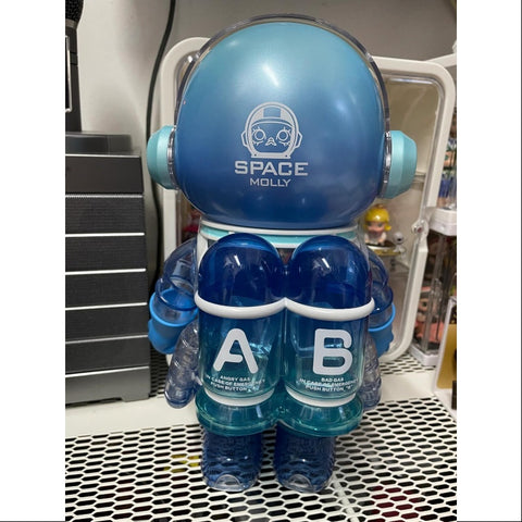 MEGA SPACE MOLLY 400% Soft Drinks Series Blue Hawaii 2022 LIMITED