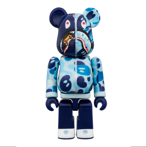 Bearbrick Bape Baby Milo Camo Shark 400% & 100% 6PCS Be@rbrick 2024 Limited