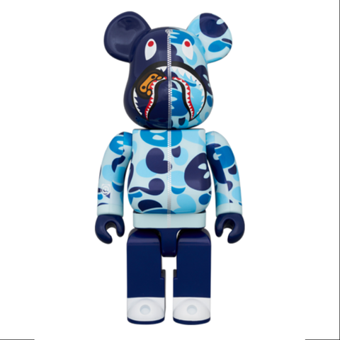 Bearbrick Bape Baby Milo Camo Shark 400% & 100% 6PCS Be@rbrick 2024 Limited