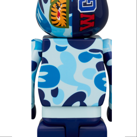 Bearbrick Bape Baby Milo Camo Shark 400% & 100% 6PCS Be@rbrick 2024 Limited