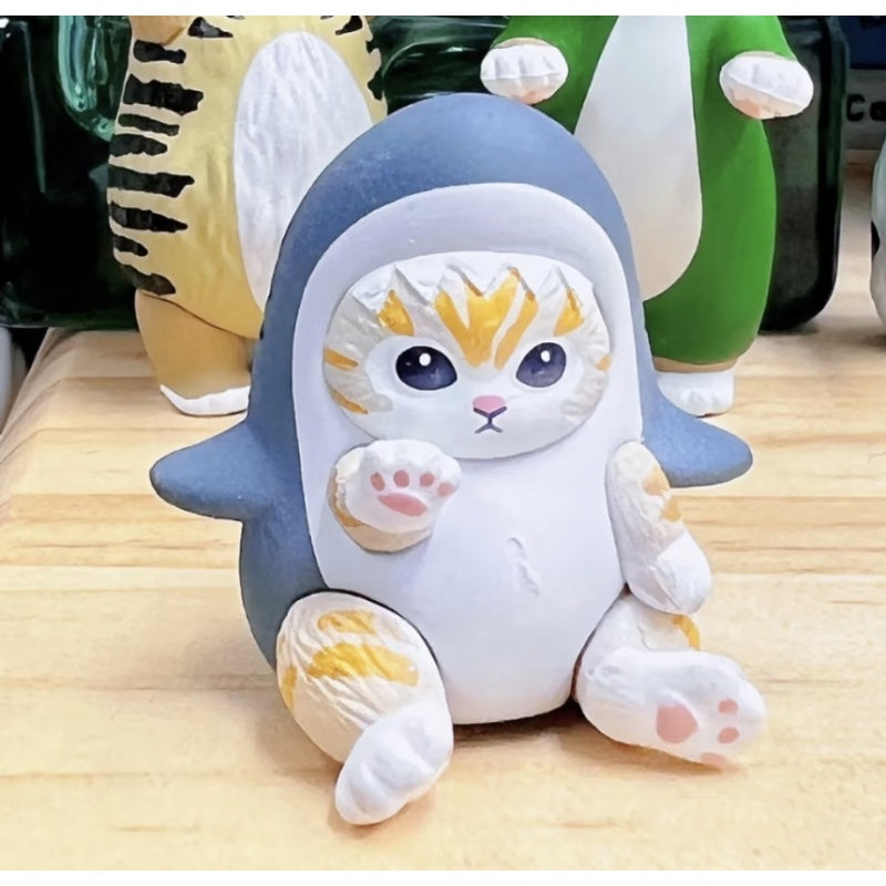 Mofusand Don't Want To Be a Cat Mini Blind Bag Series: Shark Cat Eater (Confirmed Style)